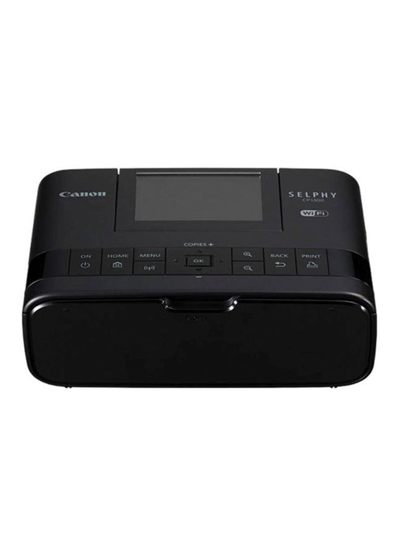 Canon Selphy CP1300 Photo Printer Black - Image 1