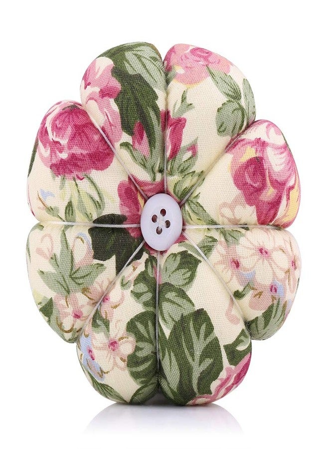 جيكتسي وسادة دبوس الخياطة، وسادة دبوس المعصم وسادة اليقطين الإبداعية مع حزام معصم مرن، استخدام مزدوج الجانبين، دمية قابلة للارتداء، لتحرير اليدين أثناء الخياطة (D) - Image 1