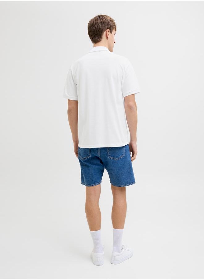 JJ Rebel by Jack & Jones JREBJEANS REBEL PRINT POLO SS  - Image 5