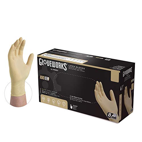 GLOVEWORKS unisex adult 100 Gloves, Beige, X-Large Pack of US - Image 5