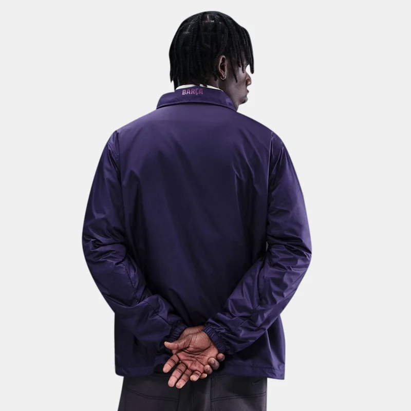 Nike Purple Men's FC Barcelona Coaches' Jacket for Men | Best Price UAE