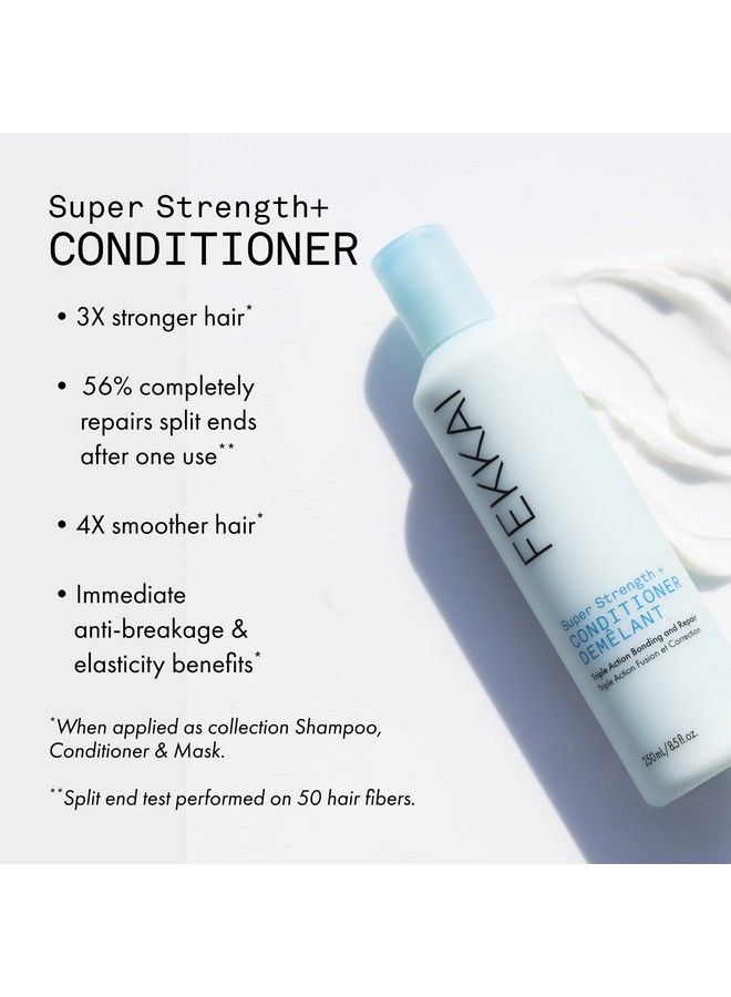Fekkai Super Strength+ Conditioner 8.5 Oz Bonds Repairs & Protects For 3X Stronger & 4X Smoother Hair Salon Grade Ewg Compliant Vegan & Cruelty Free - Image 3