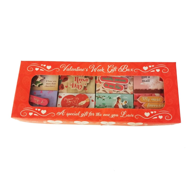 NorthLand Northland Valentine Week special Quotation Gift with message for every day in Box Best Valentine week Cards Set Valentine week Gift combo  - Image 2