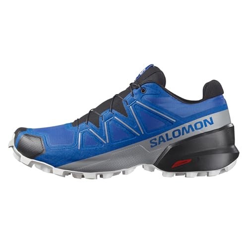 Salomon Men’s Speedcross Trail Running Shoes - Lapis Blue/Black/White - 13 - Image 1