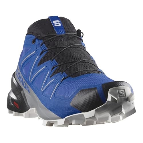 Salomon Men’s Speedcross Trail Running Shoes - Lapis Blue/Black/White - 13 - Image 5