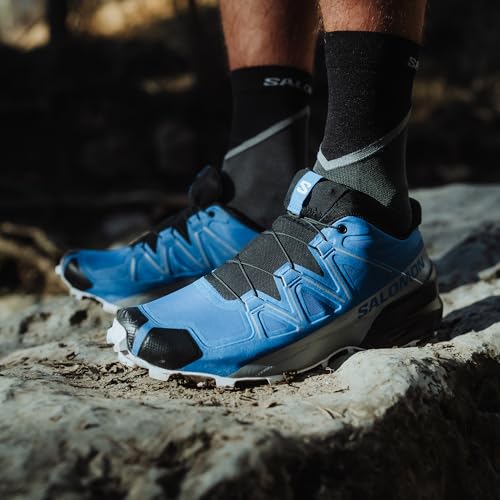Salomon Men’s Speedcross Trail Running Shoes - Lapis Blue/Black/White - 13 - Image 3
