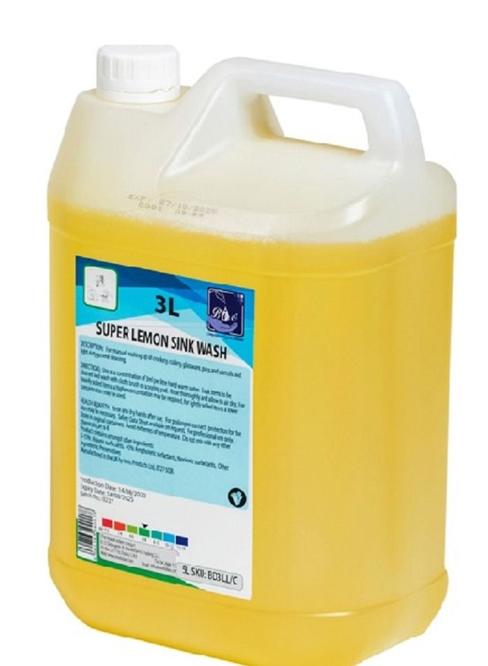 Bio Super Lemon Sink Wash 3L - Image 3