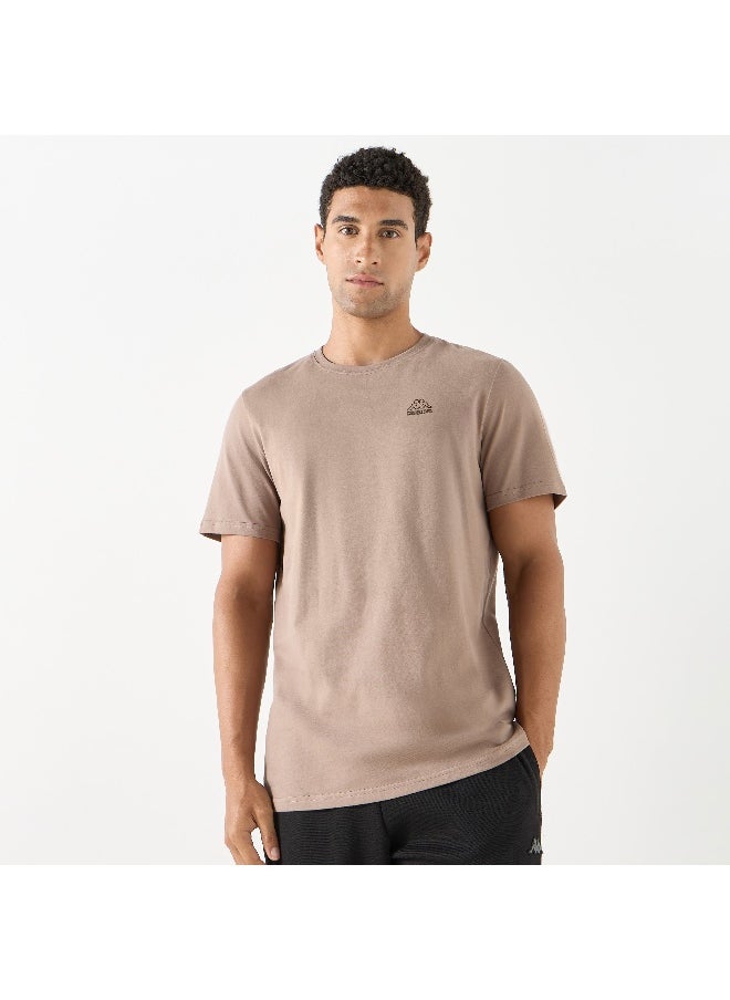 Kappa Solid Crew Neck T-shirt with Short Sleeves - pzsku/Z616A19C62FCE55B212F7Z/45/_/1732382365/29d099ec-5339-4b1b-a142-3fae72059d57