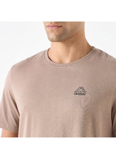 Kappa Kappa Solid Crew Neck T-shirt with Short Sleeves  - Image 4