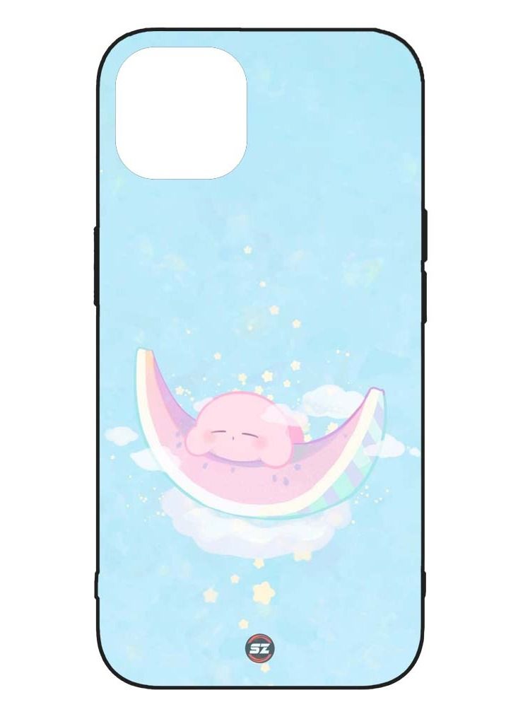 Protective Printed Mobile Back Cover Cute Kirby For Apple iPhone 13 Pro