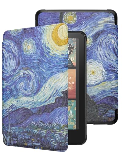 WALNEW Case for 7-inch Kindle Paperwhite 12th Gen 2024 and Colorsoft Signature Edition, Premium PU Leather Protective Cover for Kindle Paperwhite, Auto Wake/Sleep - Image 1