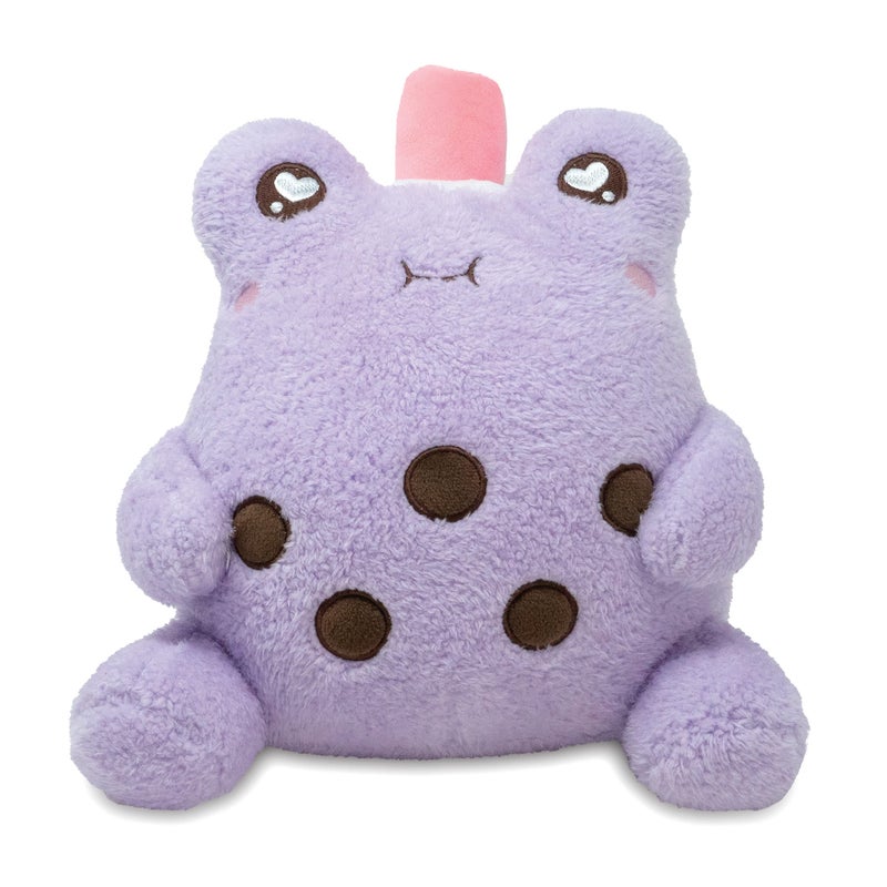Cuddle Barn PlushGoals Boba Wawa Super Soft Cute Kawaii Froggie Dressed As Bubble Tea Collectible Stuffed Animal Plush Toy 9 inches - Image 3