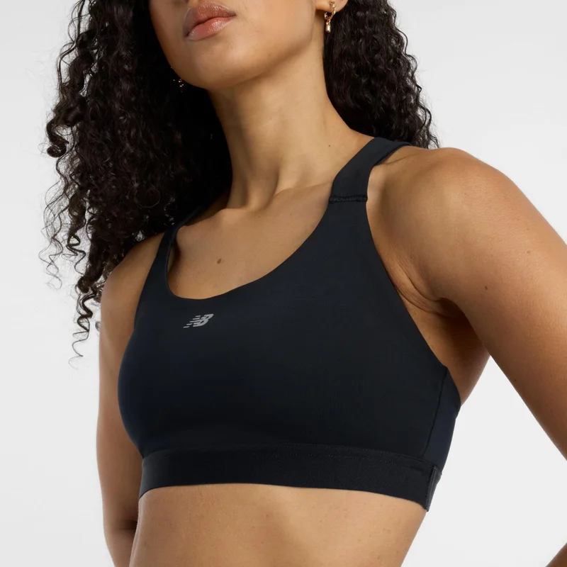 New Balance Black Women's NB Essential Train Bra for Women | Best Price UAE