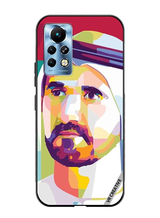 VR CREATIVE Protective Case Cover For Infinix Note 11 Pro Sheikh Mohammed Bin Rashid Al Maktoum Design Multicolour - Image 1