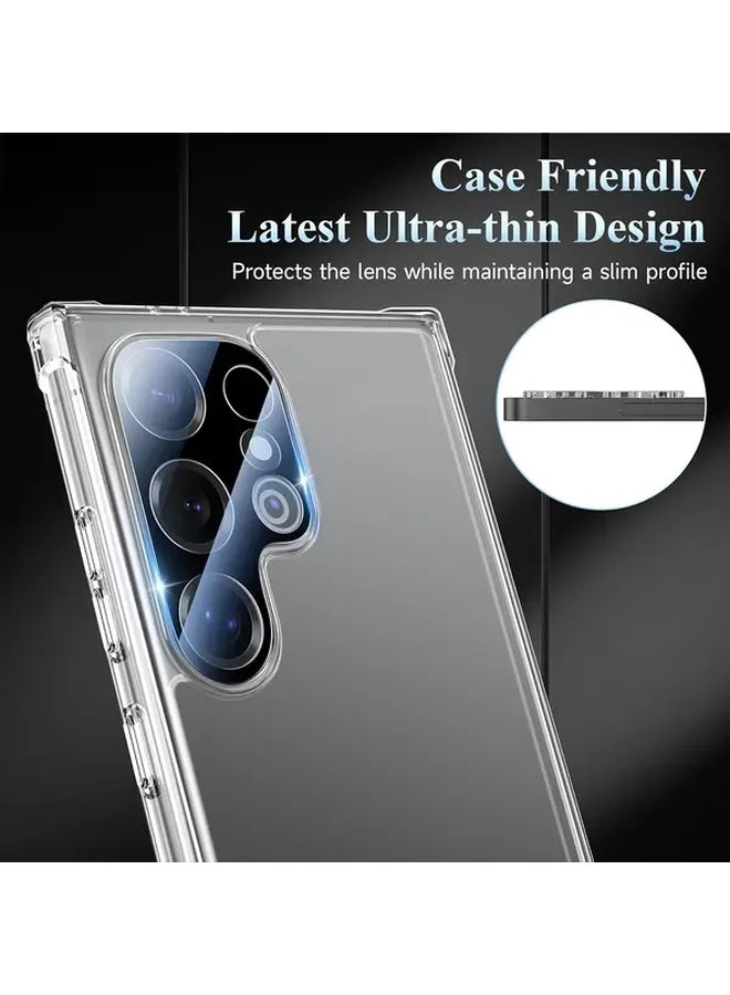 4 Pack Camera Lens Protector For Galaxy A14 Edge S25 Ultra S24 FE S23 S22 Ultra Plus Anti Scratch Case Friendly - Image 5