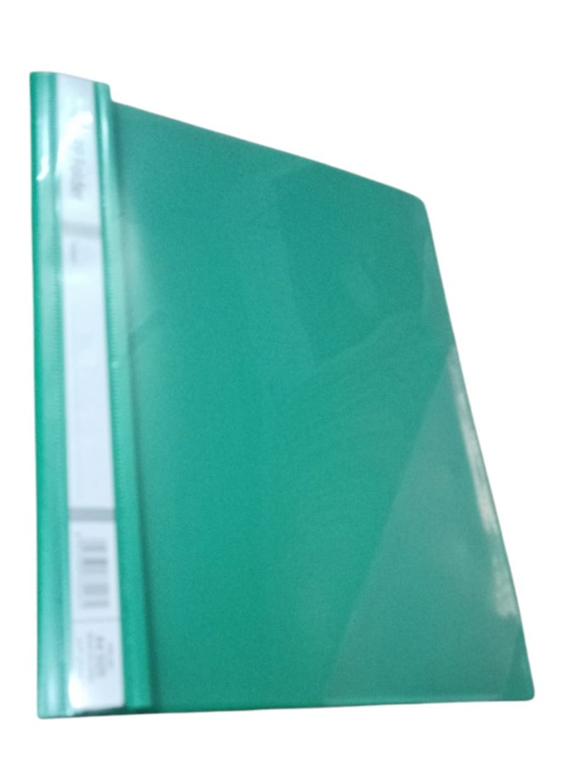 PRIMA 12-Piece Clear File Folder A4 Green - Image 2