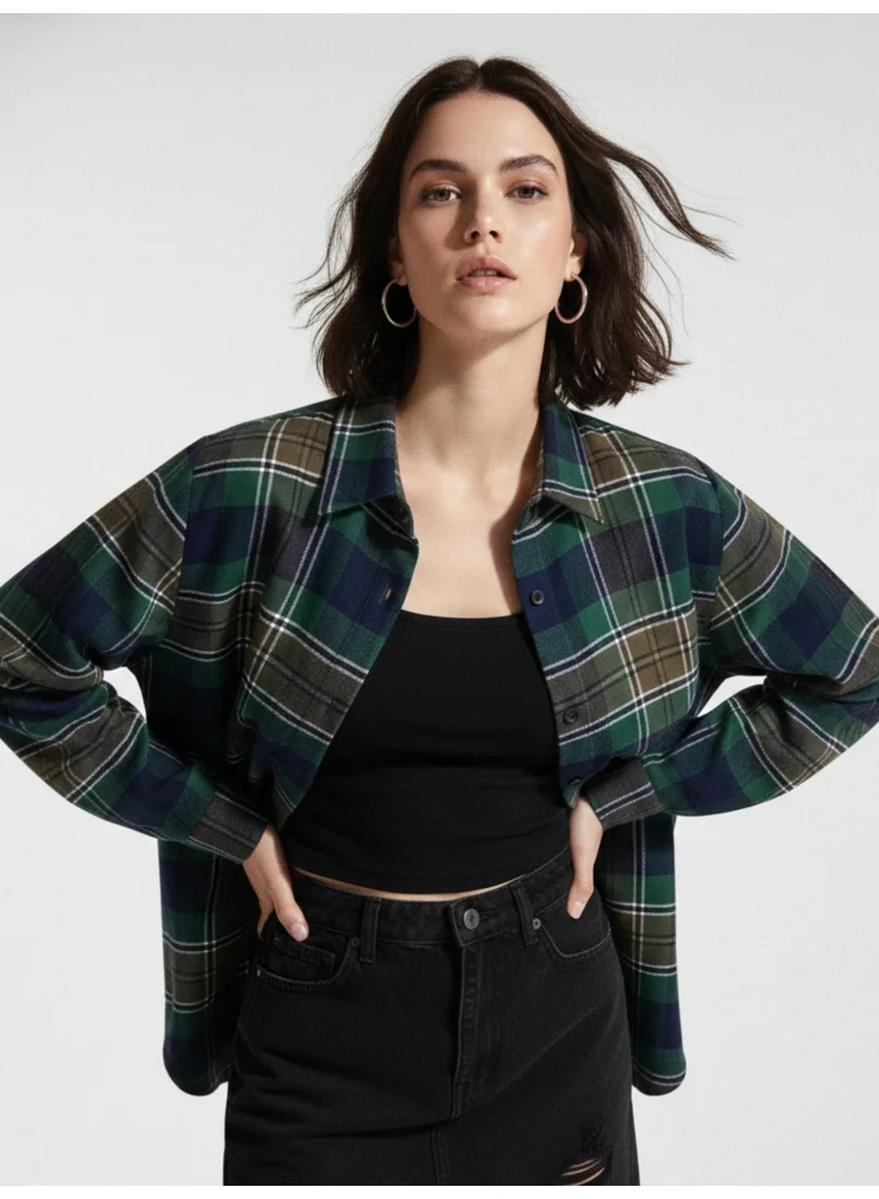 Multi Classic Checked Cotton Casual Shirt