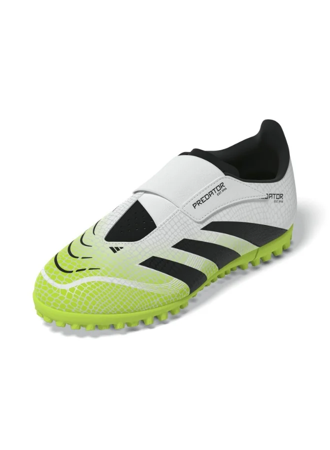 Adidas Adidas Predator Club Vel Tf J U White Football/Soccer Shoes For Kids