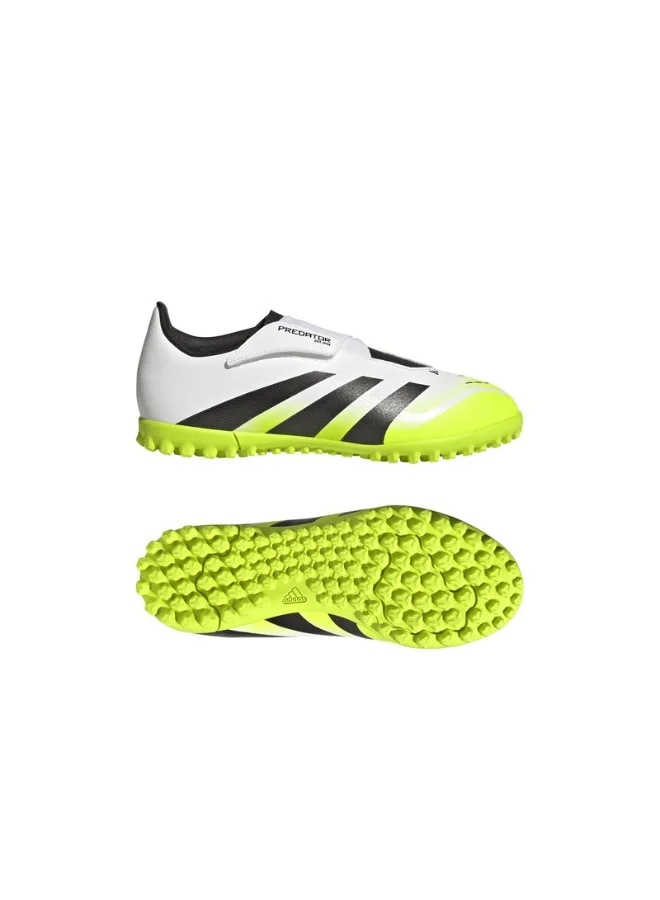 Adidas Adidas Predator Club Vel Tf J U White Football/Soccer Shoes For Kids