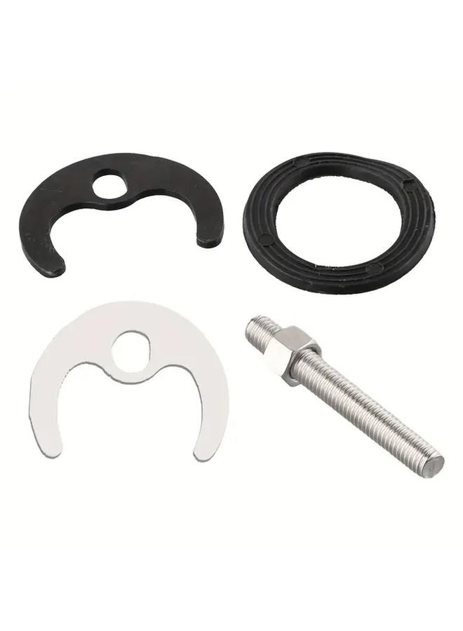 1 Set Faucet Fixing Kit With Bolt Washer Wrench Plate For Monobloc Sink Mixer Tap - Image 1