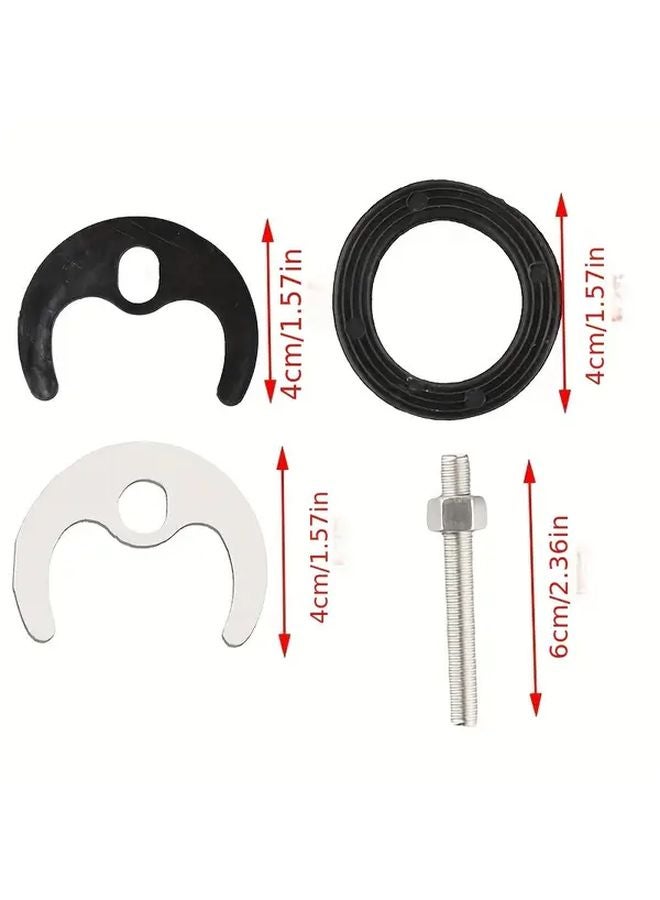 1 Set Faucet Fixing Kit With Bolt Washer Wrench Plate For Monobloc Sink Mixer Tap - Image 4