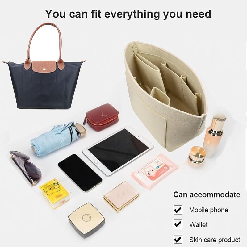 Lckaey Le Pliage 1012khaki-M Bag Organiser Insert - Image 4
