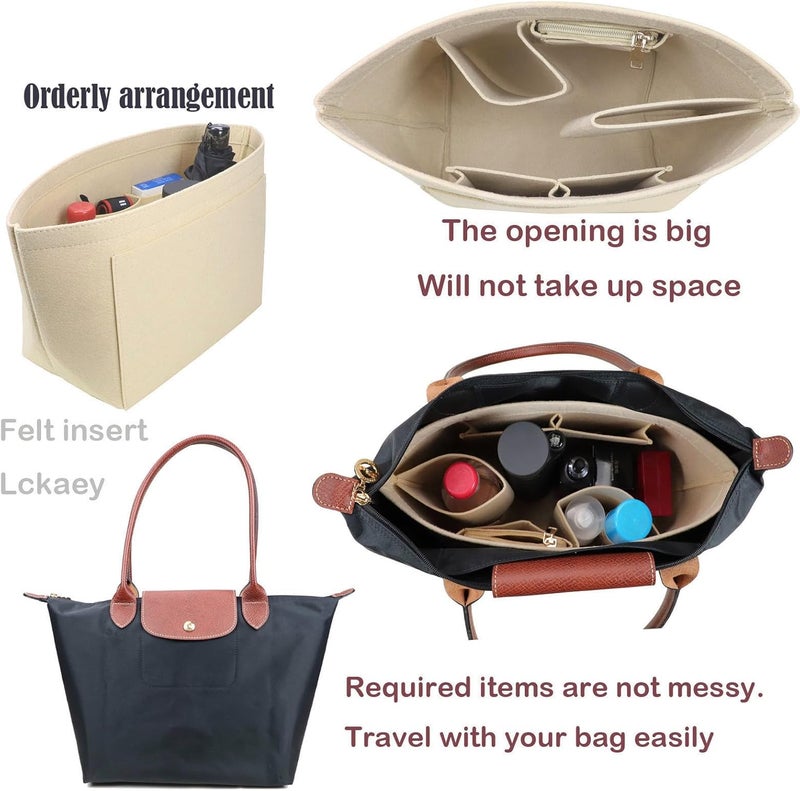Lckaey Le Pliage 1012khaki-M Bag Organiser Insert - Image 3