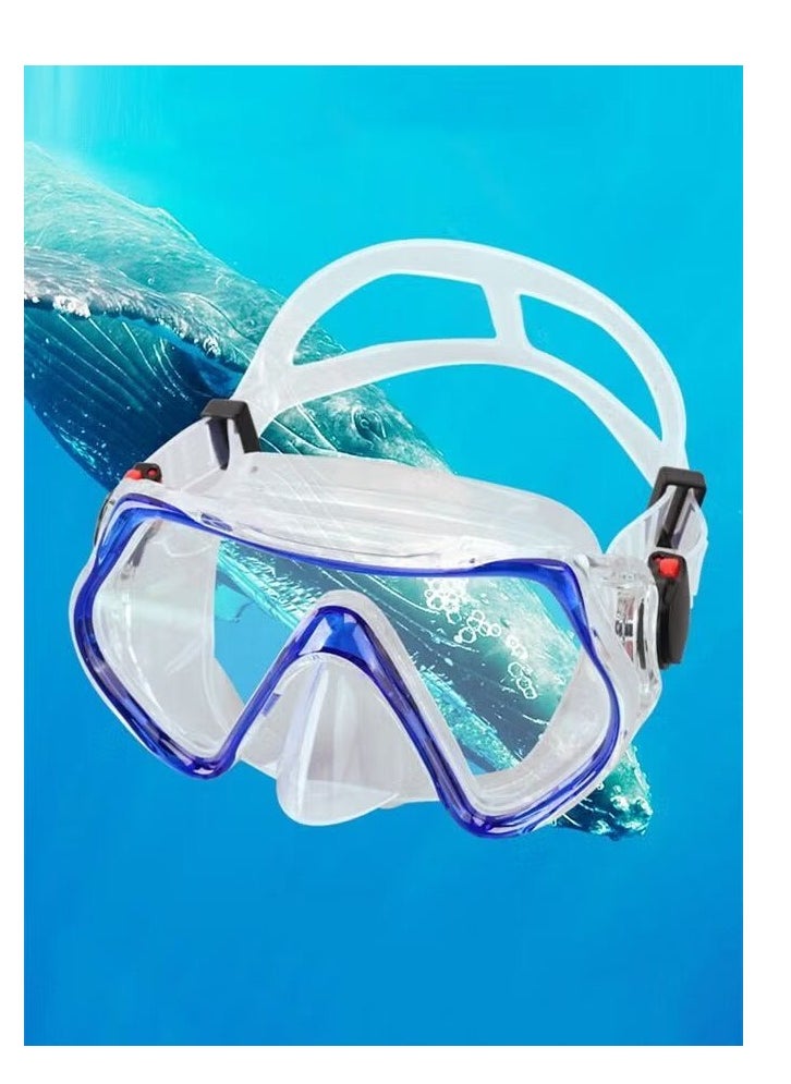 Unisex Big frame Swim Mask Diving Goggles Nose Goggles Underwater Swiming Mask tempered glass Goggles Wide Vision Swimming Goggles with Soft Silicone Gasket Swim Goggle - pzsku/Z616B030D59B18B4C4942Z/45/_/1696672689/67090156-9654-4ed0-8664-0934912c0dfb