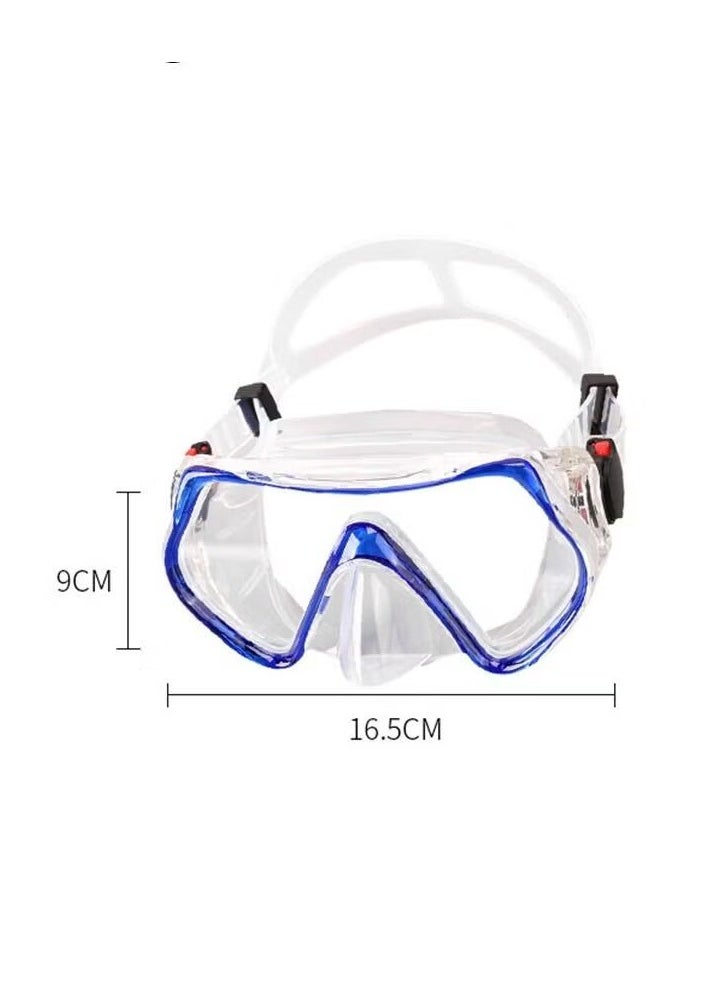 Unisex Big frame Swim Mask Diving Goggles Nose Goggles Underwater Swiming Mask tempered glass Goggles Wide Vision Swimming Goggles with Soft Silicone Gasket Swim Goggle - pzsku/Z616B030D59B18B4C4942Z/45/_/1696672690/464af8c0-94c5-4f3d-b544-f173209c90b4