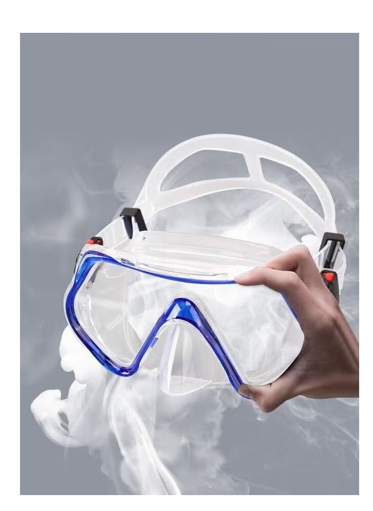 Unisex Big frame Swim Mask Diving Goggles Nose Goggles Underwater Swiming Mask tempered glass Goggles Wide Vision Swimming Goggles with Soft Silicone Gasket Swim Goggle - pzsku/Z616B030D59B18B4C4942Z/45/_/1696672691/fb909dcf-1119-4044-92d5-7a5c6ce64849