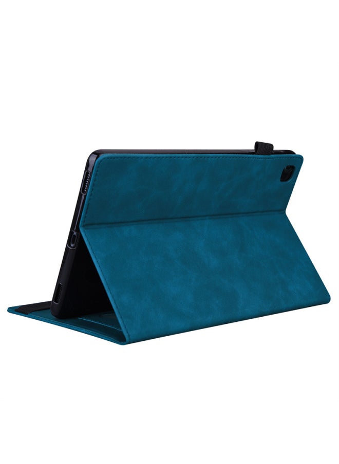 Generic - Solid Color Business Tablet Cover For Ipad Air132024 Tablet Cover Mini765 Protective Cover Air112025-Color:Black-business Solid Color Stitching Flat Set-Applicable Model:Ipad 10.9 2022 10th Generation For Apple Ipad (2025) 11th Generation - Image 1