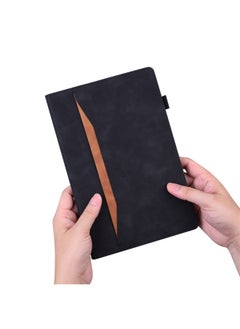 Solid Color Business Tablet Cover For Ipad Air132024 Tablet Cover Mini765 Protective Cover Air112025-Color:Black-business Solid Color Stitching Flat Set-Applicable Model:Ipad 10.9 2022 10th Generation For Apple Ipad (2025) 11th Generation