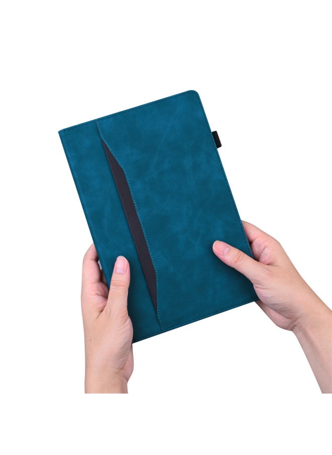 Generic - Solid Color Business Tablet Cover For Ipad Air132024 Tablet Cover Mini765 Protective Cover Air112025-Color:Black-business Solid Color Stitching Flat Set-Applicable Model:Ipad 10.9 2022 10th Generation For Apple Ipad (2025) 11th Generation - Image 1