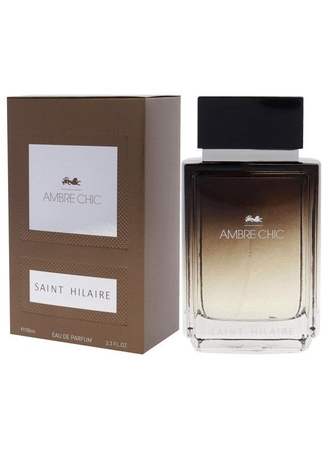 SAINT HILAIRE عطر أمبر شيك أو دي بارفان سبراي للرجال 3.4 أونصة  - Image 4