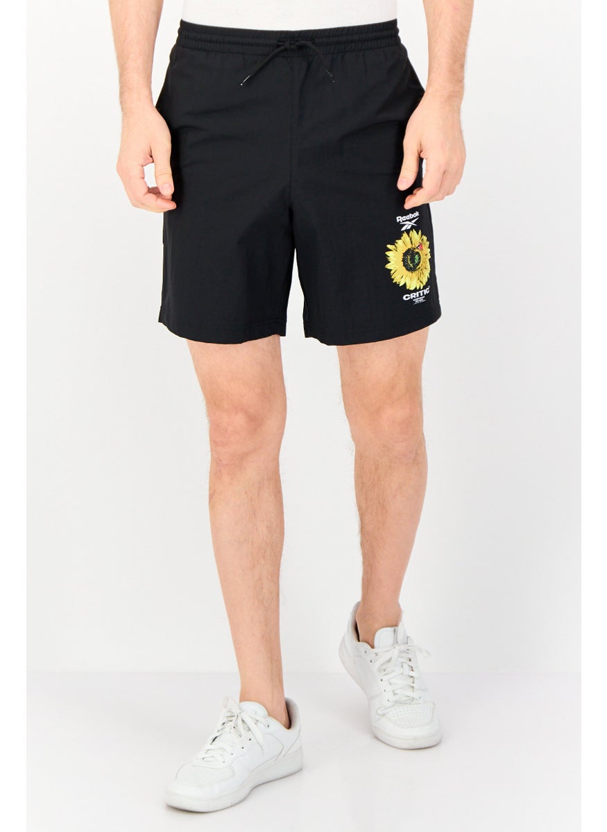 Reebok Men Sportswear Fit Running Short, Black  - Image 1