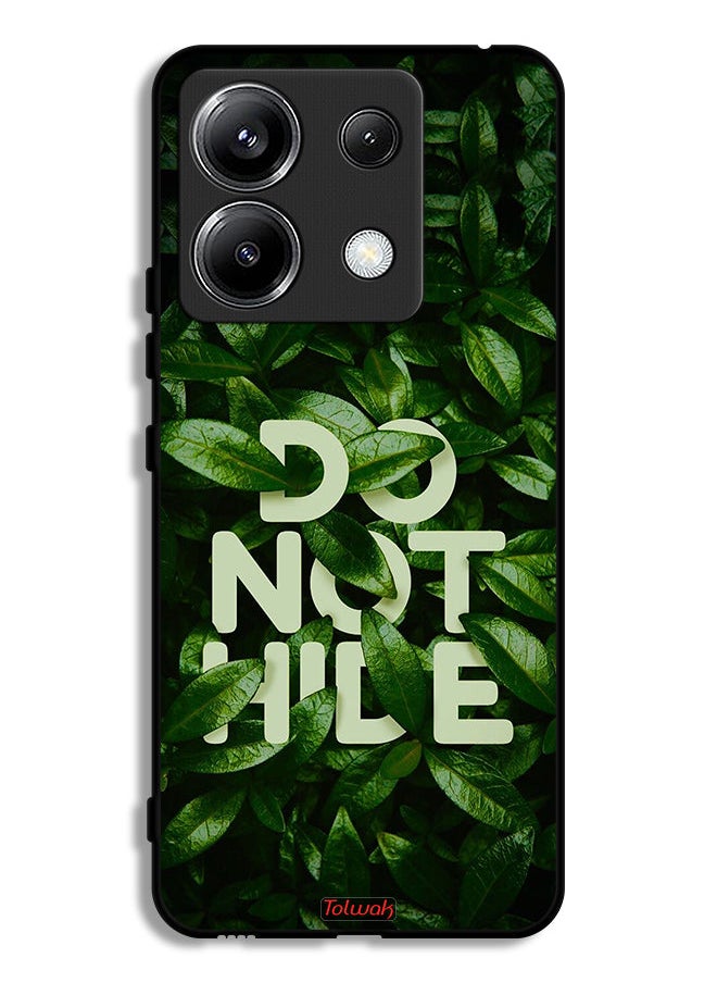 Tolwak Xiaomi Redmi Note 13 Pro 5G Protective Case Cover Do Not Hide  - Image 1