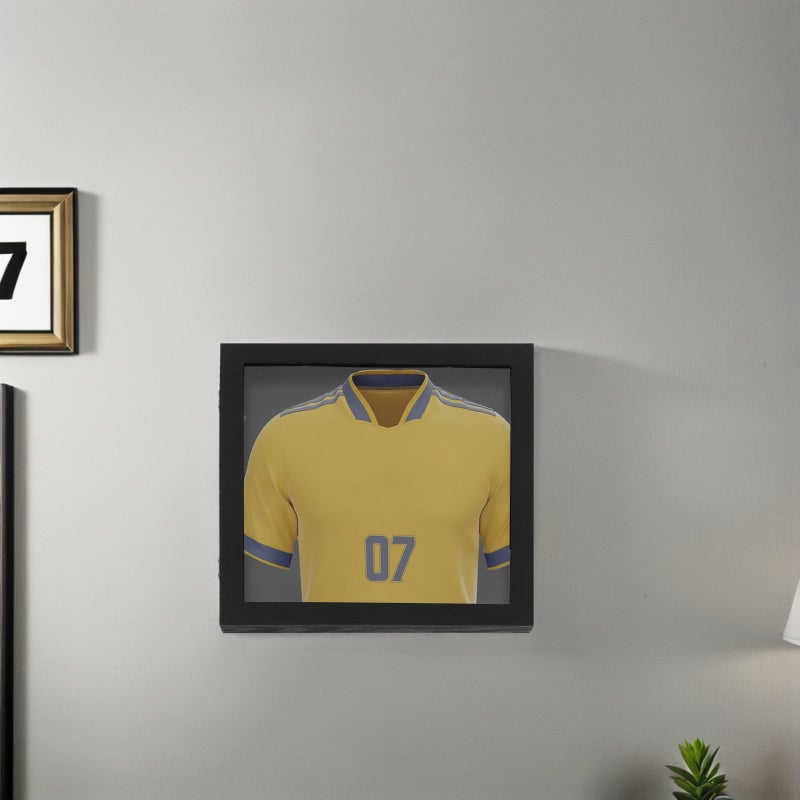 Clear Shadow Case: Photo Frame T Shirt Display Stand - Frame For Football Soccer Basketball And Baseball Shirts Display - Image 2