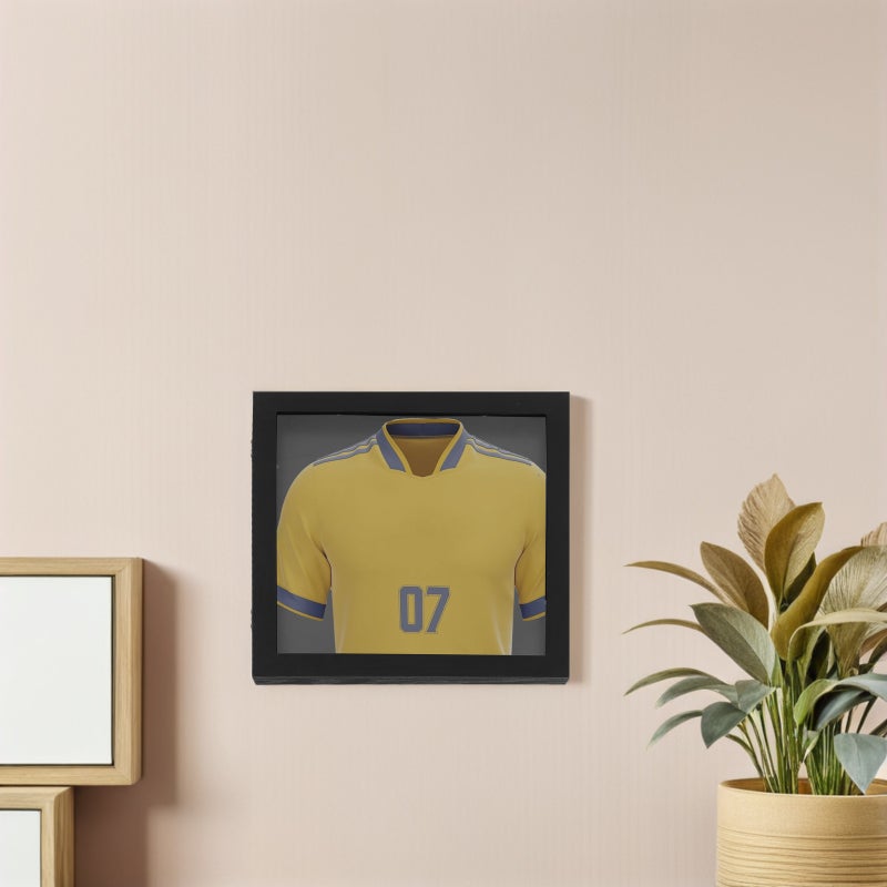 Clear Shadow Case: Photo Frame T Shirt Display Stand - Frame For Football Soccer Basketball And Baseball Shirts Display - Image 3