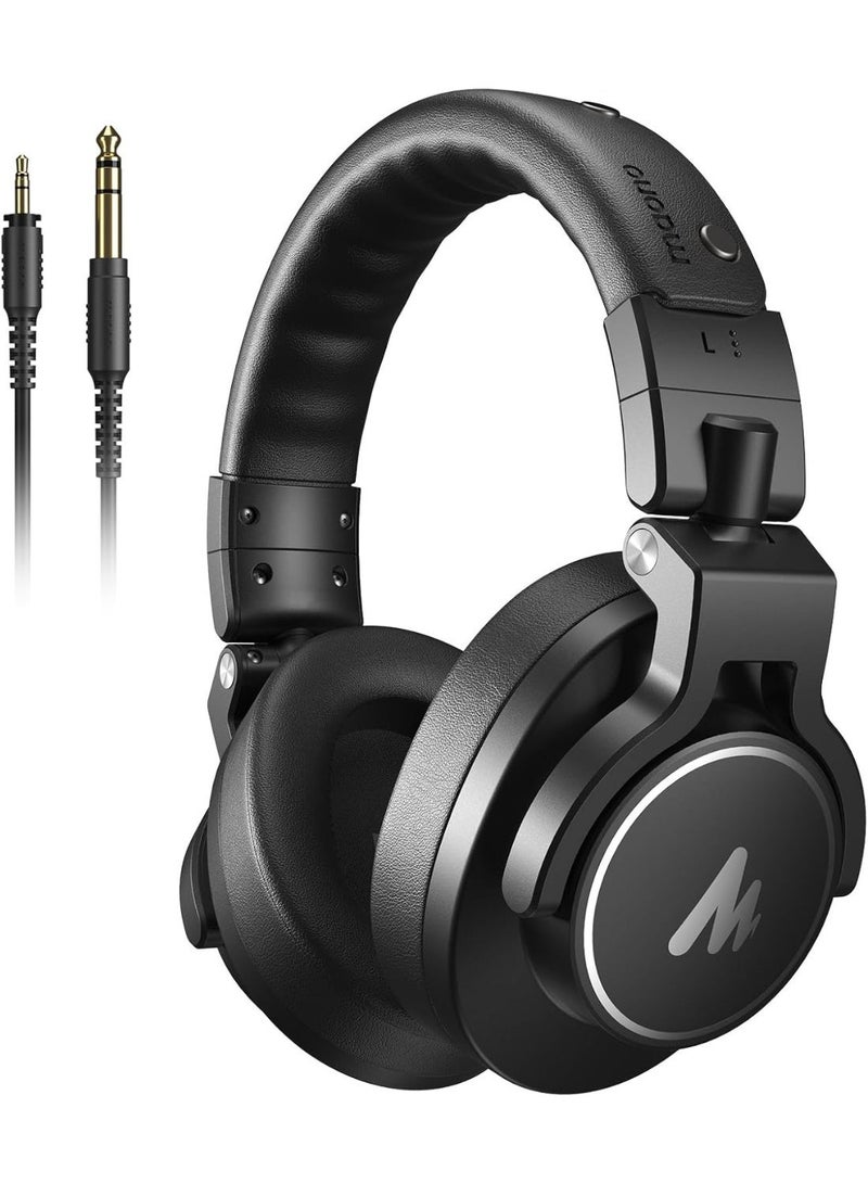 Maono MH700 Professional Studio Headphones - Wired, Closed-Back with Detachable Cable, Black - Image 1