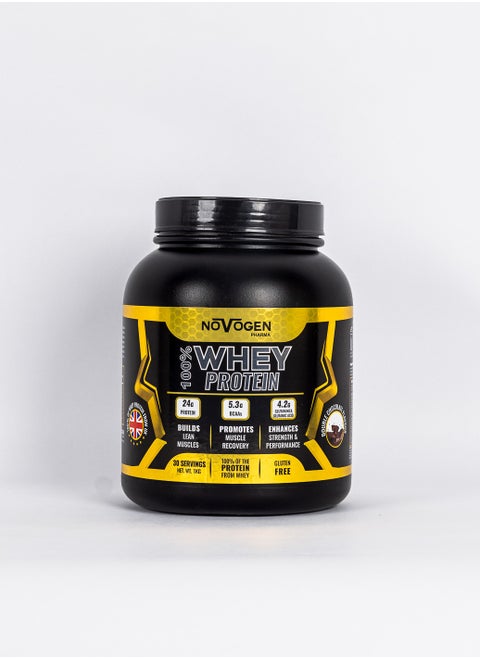 100% Whey Protein 1 KG- 30 Servings- Double Chocolate