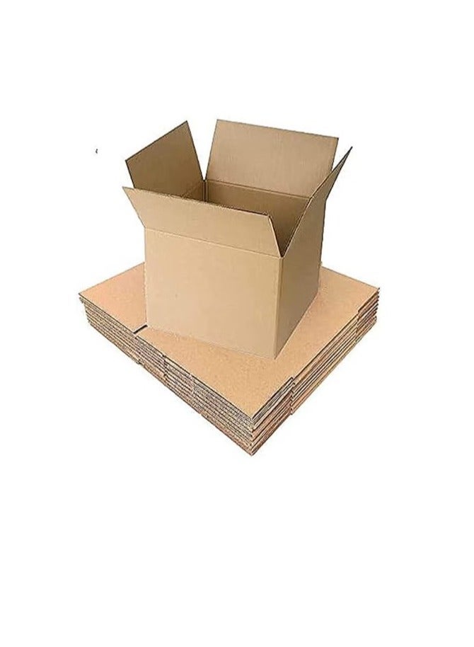 TAMTEK Packing And Moving Boxes Brown 45x45x45cm - Image 1