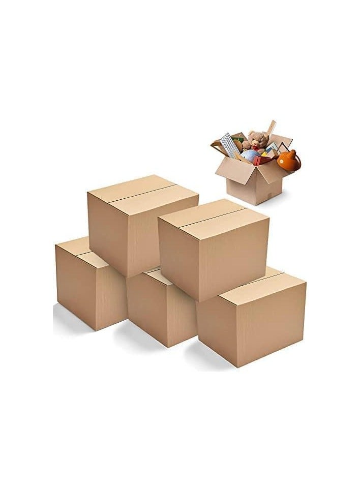 TAMTEK Packing And Moving Boxes Brown 45x45x45cm - Image 3