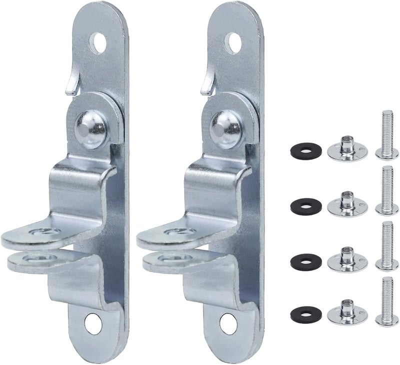 ESUDNT Trailer Door Hasp Keeper for Cargo Trailer Ramp Padlock Race Bar Lock Handle - Image 1