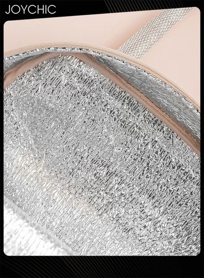 جوي شيك Lovely Cartoon Design Portable Lunch Bag Water and Oil Proof  Food Insulation Bag with Handle Strap for  School Office Work Travel Outdoor - Image 4