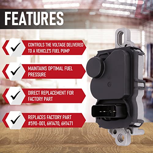 AA Ignition Fuel Pump Driver Module - FPDM - Replaces 590-001, 6H1470, 6H1471, 4C2A-9D372-BA, 5L8A9D370AA - Compatible Replacement for Ford, Lincoln, Mazda, Mercury Vehicles - 2004, 2005, 2006, 2007, 2008-2010 - Image 2