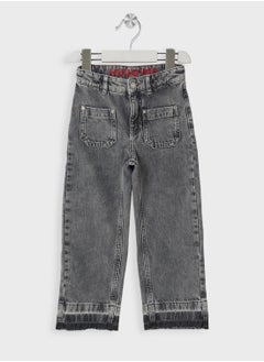 HUGO Kids Straight Fit Denim Jeans  - Image 1