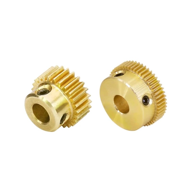 Precision 3D Printer Brass Gear 26 Teeth 4mm Hole 5PCS Copper Miniature Modulus - Image 4