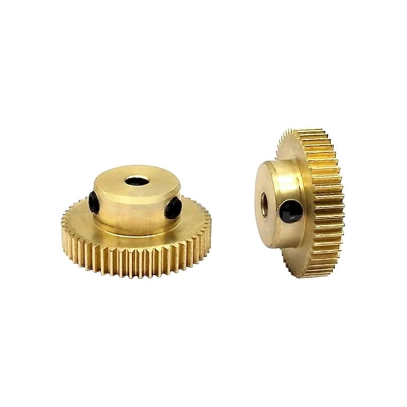 Precision 3D Printer Brass Gear 26 Teeth 4mm Hole 5PCS Copper Miniature Modulus - Image 2