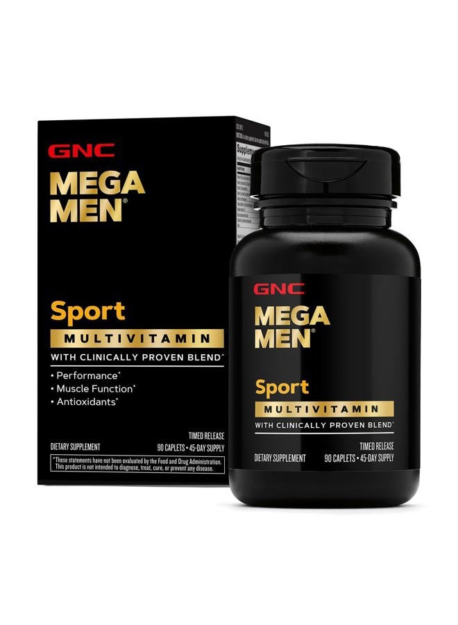 GNC ميغا مين سبورت مولتي فيتامين | الأداء، وظيفة العضلات، والصحة العامة | 90 حبة - Image 1