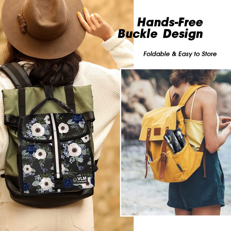 VLM Lunch Box for Women, Insulated Lunch Bag Women with Adjustable Shoulder Strap, Cute Lunch Tote Bag for Work,Picnic,Camping - Image 4